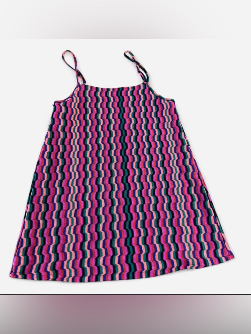 Hurley Zumba Multicolor Striped Mini Dress Coverup